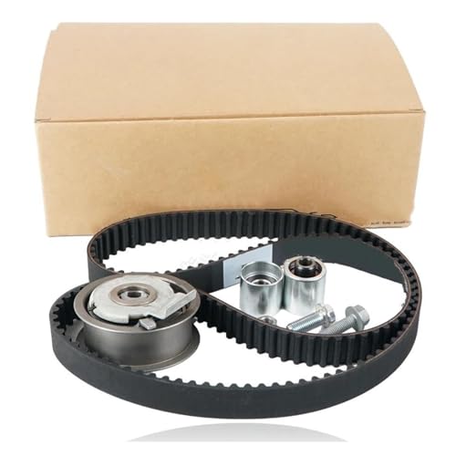 SICOTTON Für VW Für Jetta Für Golf GTI MK5 Für P&assat Für EOS 06F198119B 2,0 T Zahnriemenspanner Motorzahnriemen-Komponentensatz Zahnriemensatz von SICOTTON