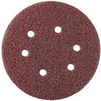Sidamo - Blisterpackung mit 5 Klettscheiben - 6 gelochte Löcher D150 Gr.120 von SIDAMO