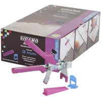 Sidamo - kit zange + 150 keile + 150 selbstnivellierende sprossen fuge 3 mm h: 3 a 12 mm 11255323 Sidamo - kit zange + 150 keile + 150 selbstnivellierende sprossen fuge 3 mm h: 3 a 12 mm 11255323 von SIDAMO