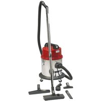 Sidamo - Staubsauger mit Edelstahlbehälter 20L 1000W - MC16i von SIDAMO