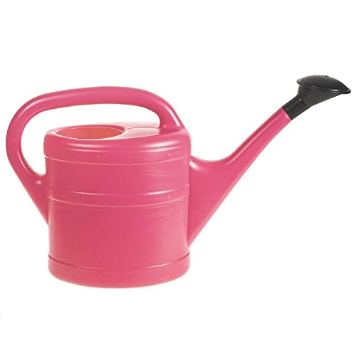 SIDCO Gießkanne pink Blumengießer Wasserkanne Blumengießkanne Kunststoff Kanne 5 Liter von SIDCO