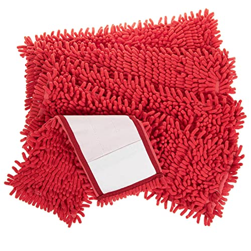 SIDCO Mopp Bezug 5 x Wischmopp Chenille rot Ersatzbezug Wischer Bodenwischer 40 cm von SIDCO