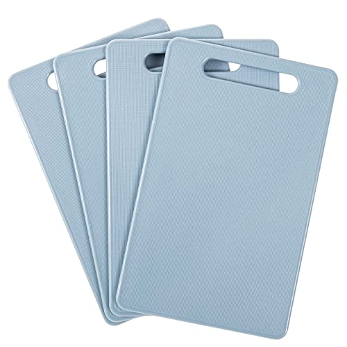 SIDCO Schneidebrett 4 x Frühstücksbrett Schneidbrett Frühstücksbrettchen blau 24x15 cm SIDCO Schneidebrett 4 x Frühstücksbrett Schneidbrett Frühstücksbrettchen blau 24x15 cm von SIDCO