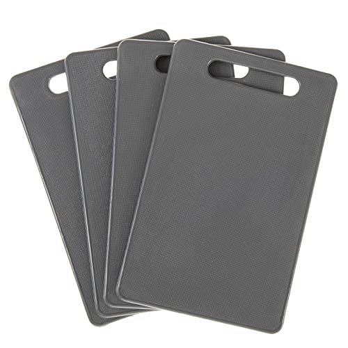 SIDCO Schneidebrett 4 x Frühstücksbrett Schneidbrett Frühstücksbrettchen grau 24x15cm SIDCO Schneidebrett 4 x Frühstücksbrett Schneidbrett Frühstücksbrettchen grau 24x15cm von SIDCO