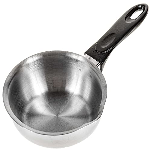 SIDCO Stielkasserolle Edelstahl Stieltopf Kochtopf Milchtopf Induktion Kasserolle Ø 14 cm von SIDCO