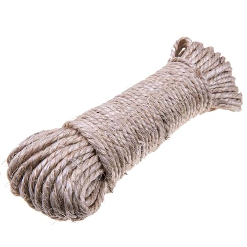 SIDCO Wäscheleine Sisal 30 m Wäscheschnur Natur Leine Wäscheseil Seil Strick von SIDCO