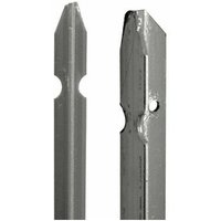 Verzinkte Stahleinsätze für Zäune mit Löchern zum Fixieren des t -Abschnittsnetzes - 150 cm. von SIDERLAMINA SUD