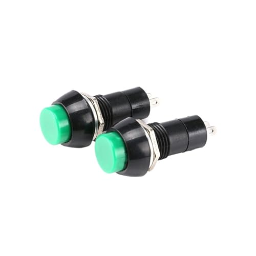 10 stücke PBS-11A selbstsichernde runde druckschalter 250 V/3A lichtschalter von SIDYEUHB