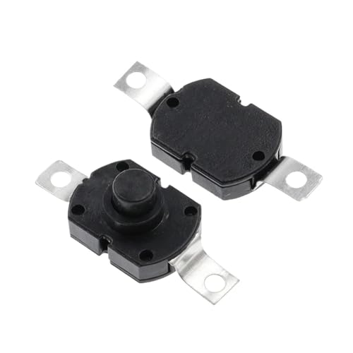 10 stücke push button schalter 1712KD 30V 1A taschenlampe schalter schloss 17X12X9,5 von SIDYEUHB