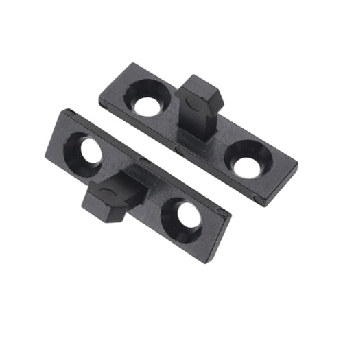 100 stücke PR-001 Türschloss Schalter Schloss Geeignet for MS Klimaanlage Set Top Box TV(Black bracket) von SIDYEUHB