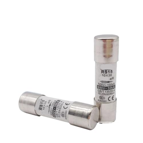 2 Stück RS15 2A 3A 4A 5A 6A 10A 16A 20A 25A 32A Schnell schmelzen 10 * 38(32A) von SIDYEUHB