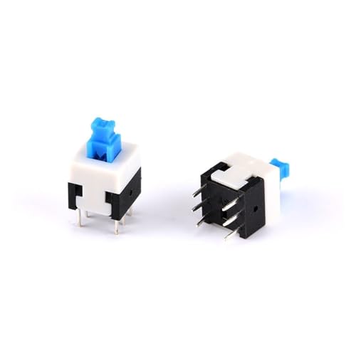 20 stücke 8 * 8mm 6-pin schalter DPDT push button selbst-verriegelung 20 stücke 8 * 8mm 6-pin schalter DPDT push button selbst-verriegelung von SIDYEUHB