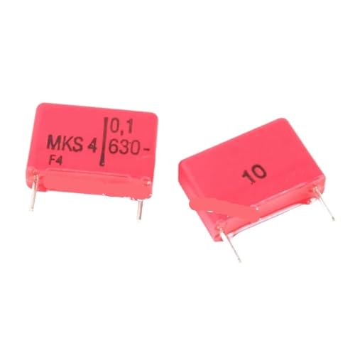 2er-Pack MKS4 7,5 mm Folienkondensator Hi-Fi Audio P7,5 50 V 63 V 100 V 250 V 400 V 0,15 UF 0,22 UF 0,33 UF 0,47 UF 0,68 UF 1F 1,0 UF(400V 0.1UF P7.5) von SIDYEUHB