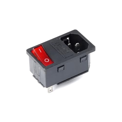 AC-14-F16 Integrierte Steckdose DB-8-8 AC-14-F19 AC-01 for KCD1 10A Stecker Stecker(AC-14-F19) von SIDYEUHB