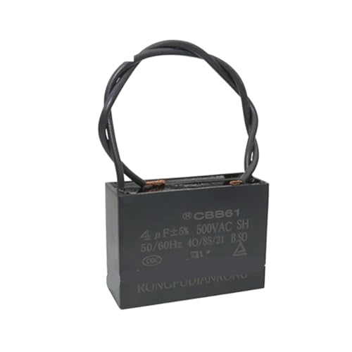 CBB61 500V 3,5U 3,5UF 4U 4UF 4,5U 4,5UF 5U 5UF 6U 6UF 8U 8UF 10U 10UF 12U 12UF Ventilator Deckenventilator Dunstabzugshaube Startkondensator(500V 2.5UF) von SIDYEUHB