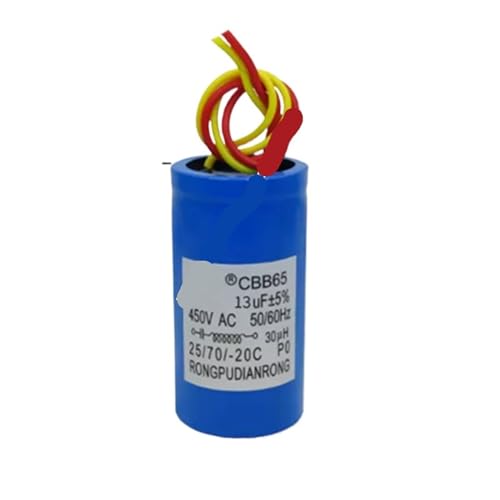 CBB65 Vollautomatischer Waschmaschinen-Startkondensator 450V 13UF mit Kabel CBB65 Vollautomatischer Waschmaschinen-Startkondensator 450V 13UF mit Kabel von SIDYEUHB