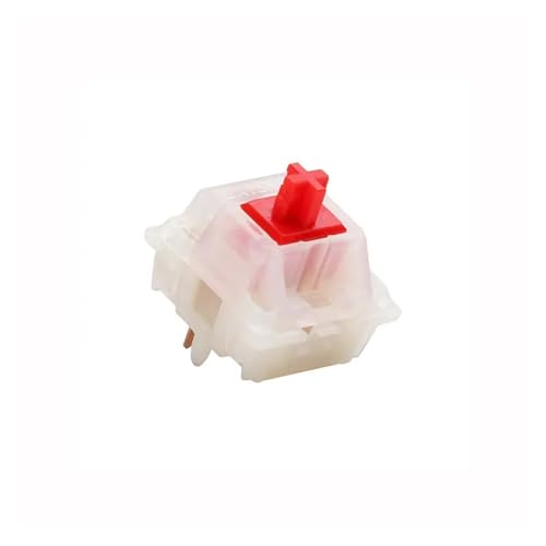 Gelb-roter Schalter KS-3 X1 Linearschalter for Tastatur 5-polig(Red,10PCS) von SIDYEUHB