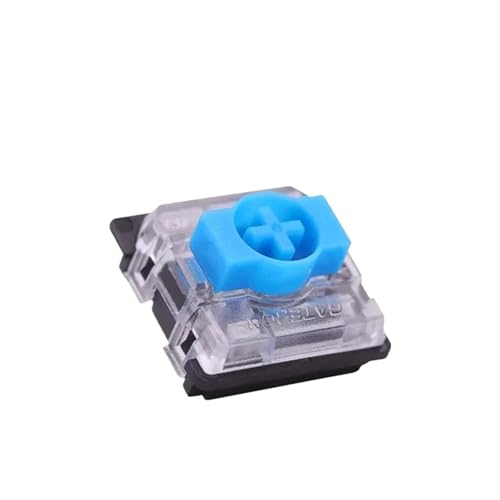 Schalter Schwarz Unteres Gehäuse 3 Pin Blau Rot Tastatur(Blue,10PCS) von SIDYEUHB