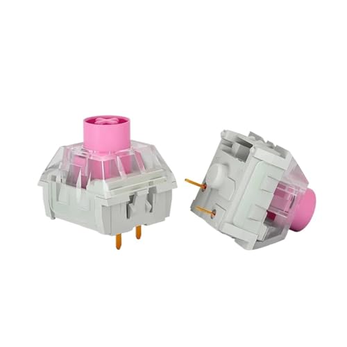 Silent Switch Linear Tactile for Tastatur 3-polig(Pink,90PCS) von SIDYEUHB