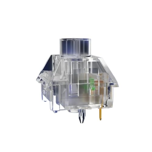 Switch Tastatur wasser- und staubdicht 5 Pin transparent(Clicky switch,70PCS) von SIDYEUHB