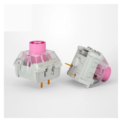 Weißer Schalter mechanischer Tastaturschalter MX RGB(Silent Pink,30PCS) von SIDYEUHB