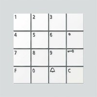 Söhne Codeschloss-Modul com 611-02 w - Siedle von SIEDLE