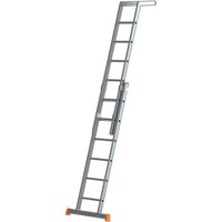 Siedra Plakatleiter 115 mit unlösbarer Bördelung 2x10 Sprossen Siedra Plakatleiter 115 mit unlösbarer Bördelung 2x10 Sprossen von SIEDRA-LEITERN