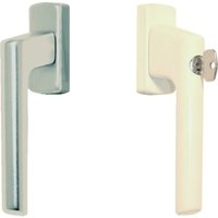 Siegenia - Fensterolive Si-line Favorit 31 Neusilber, Stift 7x31mm, 90° Rastung von SIEGENIA
