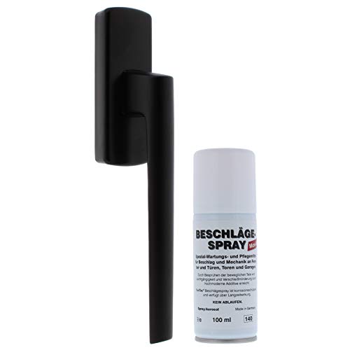 SIEGENIA Si Handhebel Hebel PSK 200 - Z/GH Rechts Braun 297797 von SIEGENIA