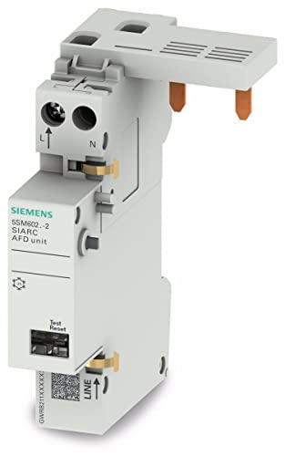 SIEMENS - 5SM60212 Brandschutzschalter-Block AFDD 1-16A 230V für LS- und FI/LSSchalter 1+N 2TE von Siemens