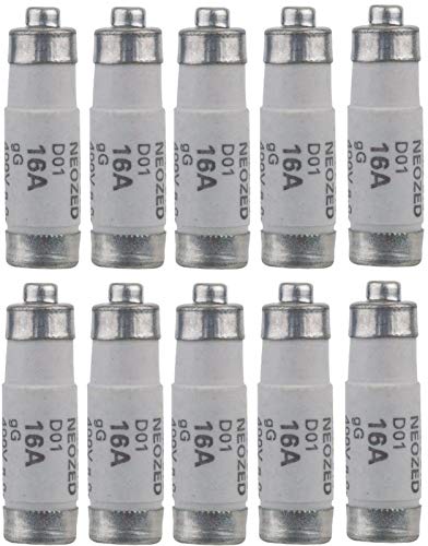 SIEMENS - x10 Stück NEOZED-Sicherungseinsatz 400V gL/gG 16A von SIEMENS