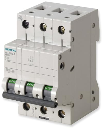 Siemens 5SL63326 Leitungsschutzschalter 6kA B32 3P in 3TE 400V, MCB, Sicherungsautomat von Siemens