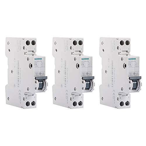 Siemens – 5SY3016-7KL Set 3 Modulare Dijontoren, 230 V, 4,5 kA, 1+N Poles, C-Kurz, 16 A von Siemens