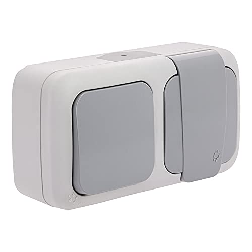 Siemens – wasserdicht VV + Steckdose 2P + T grau Siemens von SIEMENS