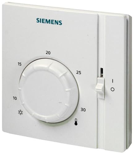 No Name - RAA31 Elektromechanischer Raumthermostat mit Ein/Aus-Schalter von SIEMENS