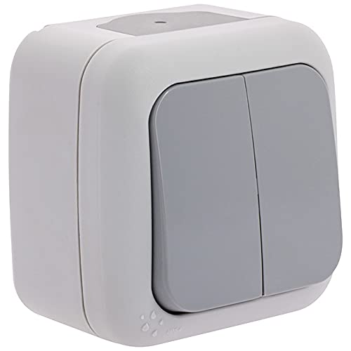 SIEMENS Ingenuity for life Wasserdichter Doppelschalter und Wechselschalter, Grau SIEMENS Ingenuity for life Wasserdichter Doppelschalter und Wechselschalter, Grau von SIEMENS