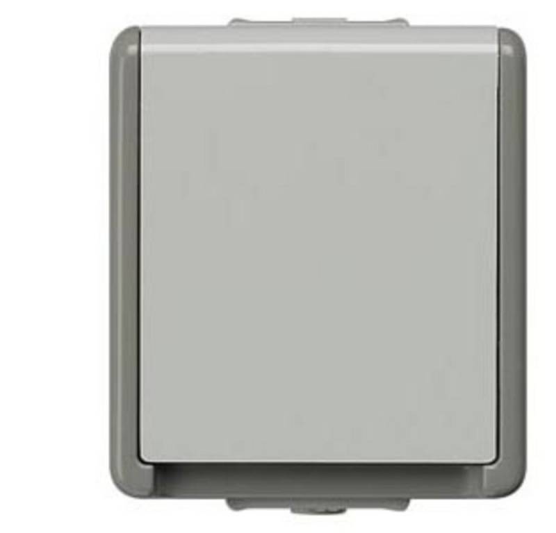 SIEMENS Steckdose Siemens Schalterprogramm Schutzkontakt-Steckdose Delta Grau 5UB4717 von SIEMENS