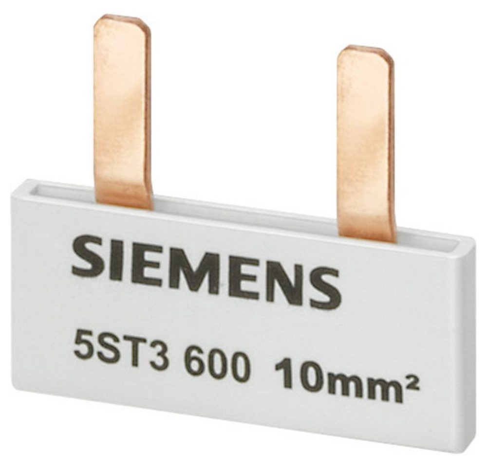 SIEMENS Montageklemme Siemens 5ST3602 Sammelschiene 63 A, B: 0.38 cm, L: 21.15 cm von SIEMENS