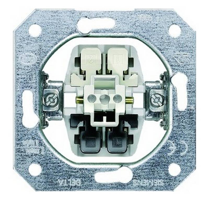 SIEMENS Schalter, Wechselschalter-Einsatz DELTA Unterputz IP20 1f 10AX von SIEMENS