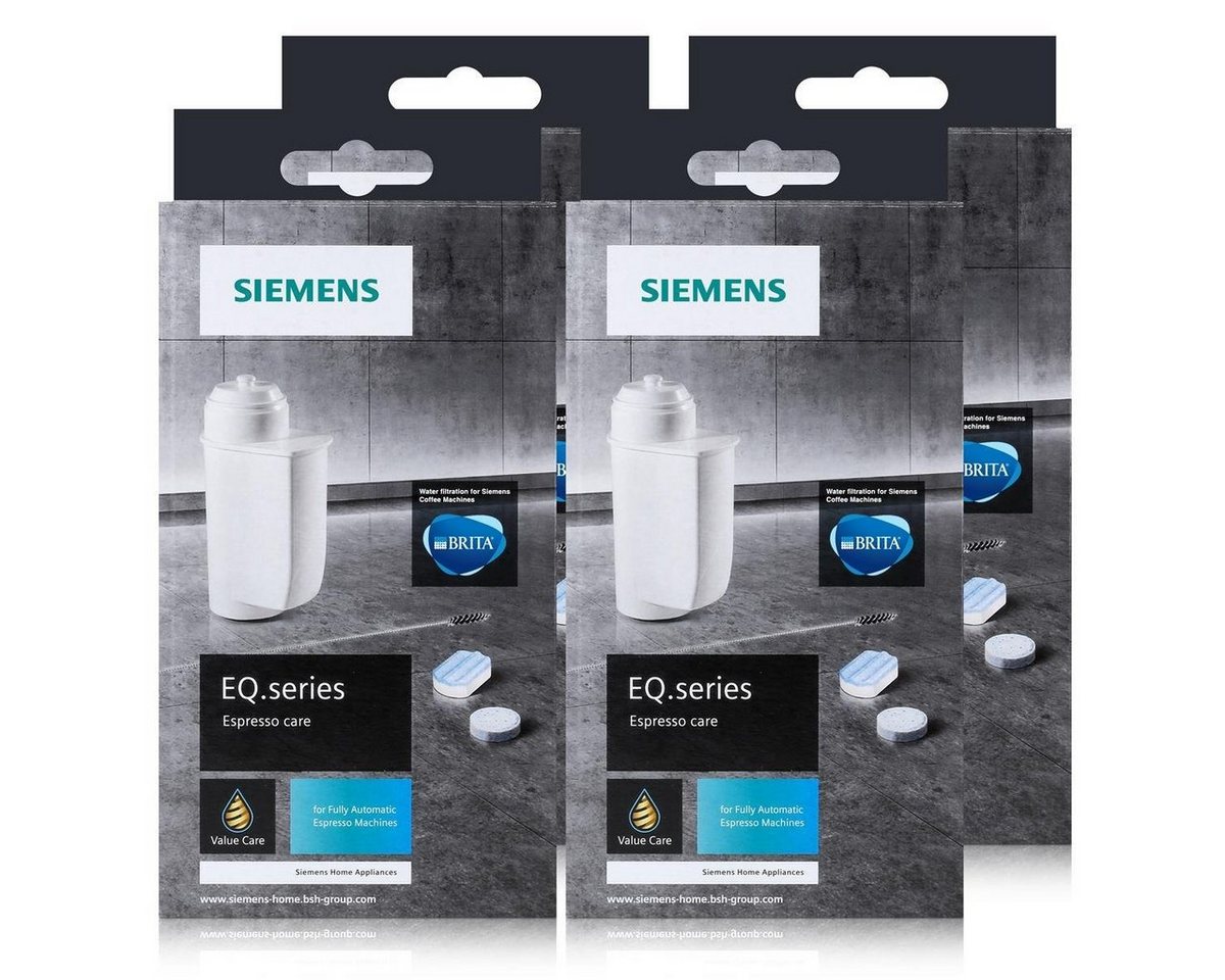 SIEMENS Siemens EQ.series espresso care TZ80004A Pflegeset (4er Pack) Entkalker von SIEMENS