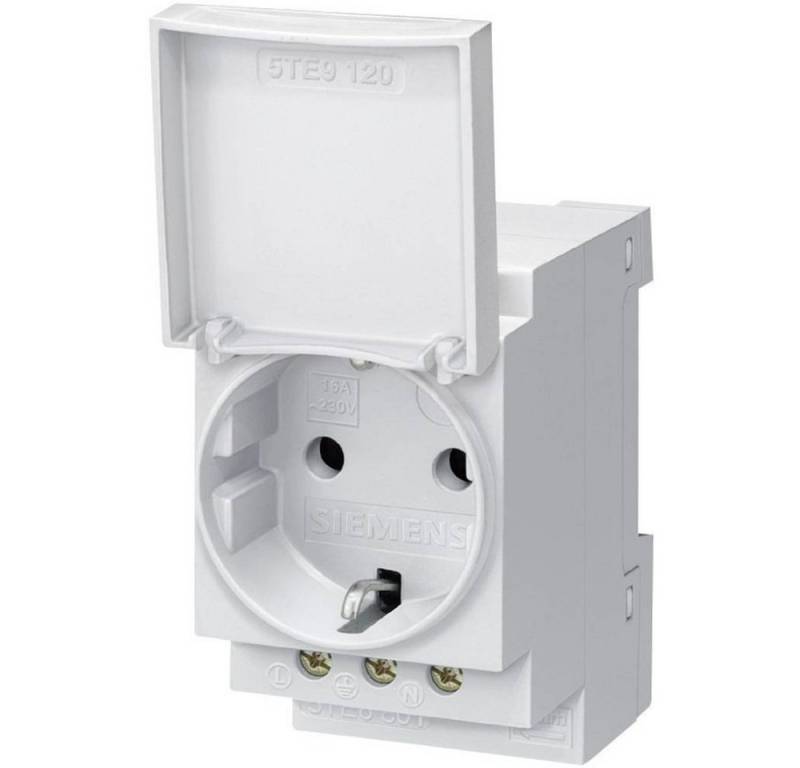 SIEMENS Steckdose SCHUKO-Steckdose 16A mit Deckel nach DIN VDE 0620 5TE6801 SIEMENS Steckdose SCHUKO-Steckdose 16A mit Deckel nach DIN VDE 0620 5TE6801 von SIEMENS