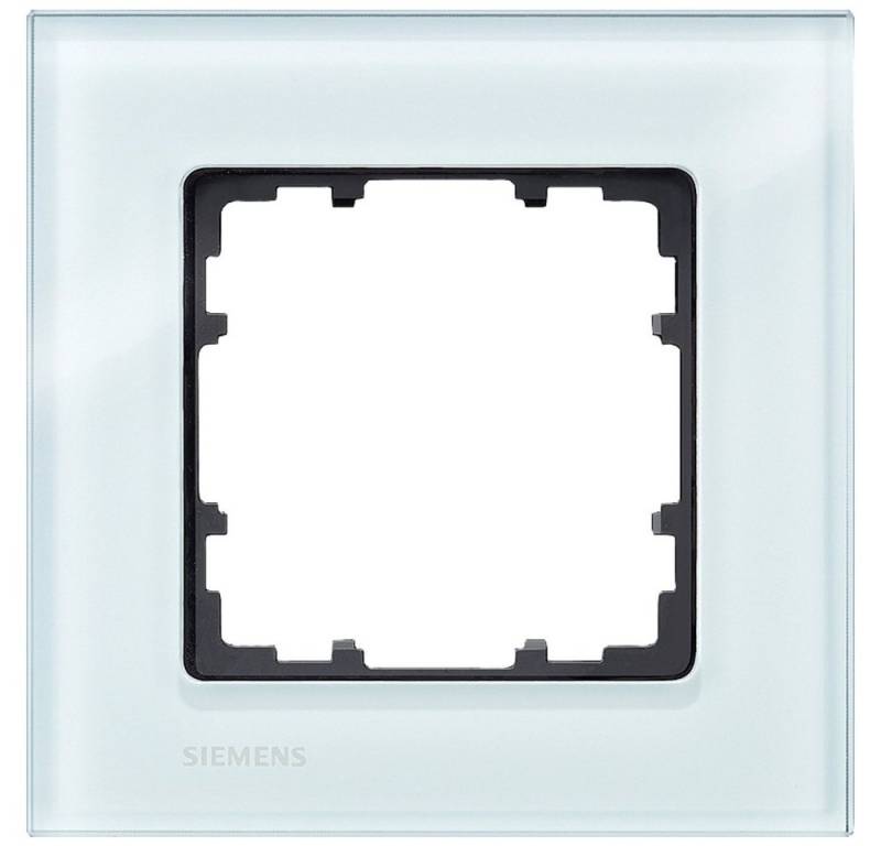 SIEMENS Steckdose Siemens Schalterprogramm 1fach Rahmen Delta Glas 5TG12010 1 St. SIEMENS Steckdose Siemens Schalterprogramm 1fach Rahmen Delta Glas 5TG12010 1 St. von SIEMENS