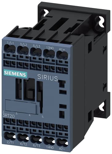 Siemens Schütz AC3 5,5 kW 400 V 1 NA Dauerstrom 24 V S00 Gasdruckfeder von SIEMENS