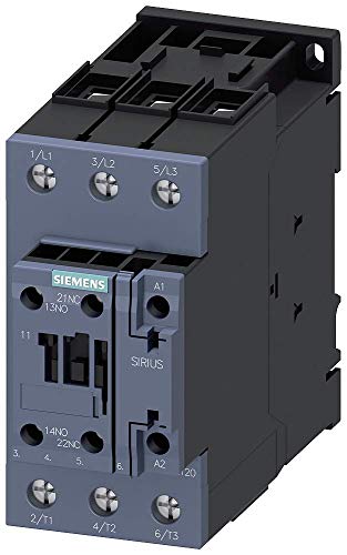 Siemens 3RT2037-1AP00 Schütz 3 Schließer 30 kW 230 V/AC 65 A mit Hilfskontakt 1 St. Siemens 3RT2037-1AP00 Schütz 3 Schließer 30 kW 230 V/AC 65 A mit Hilfskontakt 1 St. von SIEMENS