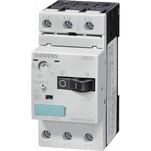 SIEMENS Sirius 3RV 3RV1 Motorschutzschalter, 1,8 → 2,5 A 90mm x 45mm von SIEMENS