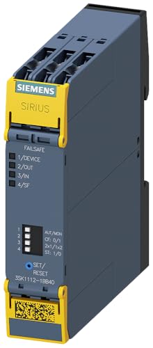 Siemens 3SK1112-1BB40 x Druckknopf ohne Restfunktion, Grau von SIEMENS