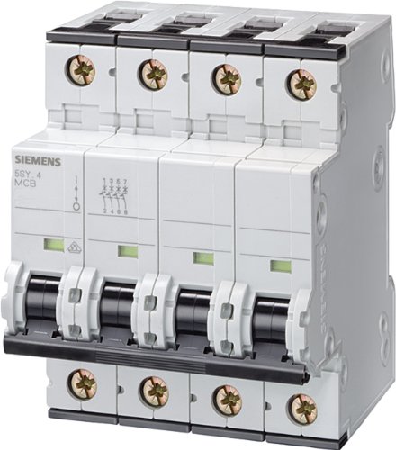 Siemens 5sy6 – Leitungsschutzschalter 70 6 kA Kurve B 3-polig + neutral 16 A Siemens 5sy6 – Leitungsschutzschalter 70 6 kA Kurve B 3-polig + neutral 16 A von SIEMENS