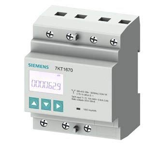 Siemens 7KT1665 Elektrischer Timer (Power Current, kWh, 362 g) von SIEMENS