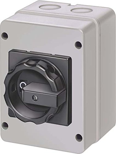 Siemens Hauptschalter 3-polig 1 NA + 1NC 1 Dreistockklemme Rotation Rot/Gelb von SIEMENS