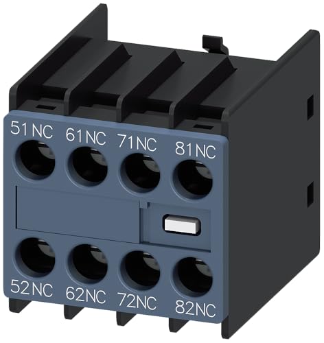 Siemens – Hilfskontakt 4 NC Schalter 1 NC Schütz AUX S00 Schraube von SIEMENS